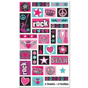 Rocker Girl Stickers